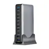 Carregador de Celular Portátil 1000W de Nitreto de Gálio Multi-Porta PD Carregamento Rápido Display Digital de Mesa Adaptador de Energia para Laptop