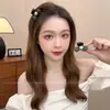 Pinza Pequeña de Garra con Pedrería de Lujo Ligero para Mujer, Nuevo Estilo 2026, Pinza Elegante para Flequillo, Pinza de Pelo de Princesa, Pinza para Recoger la Mitad del Cabello, Accesorio para el Cabello