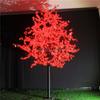 Bordo Folha Lanterna LED Flor de Cerejeira Lanterna Árvore Lanterna Exterior Impermeável Paisagem Árvore Flor de Pêssego Lanterna Decoração de Casamento Festival Árvore Lanterna