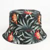 Sombrero de pescador de doble cara para mujer, estilo europeo y americano, nuevo, para primavera y verano, con estampado personalizado de colores del arcoíris, para hombre y mujer