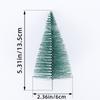 Transfronterizo 50-135mm Agujas de Pino Artificiales Nuevos Adornos Decorativos Decoraciones Navideñas Escena Mini Árbol de Navidad Venta al por Mayor