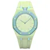 Relógio de Pulso Octogonal Co-branded Cross AP Watch SW Pulseira de Silicone Mais Vendida Movimento a Quartzo Em Estoque Atacado
