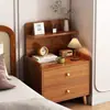 Mesita de noche multifuncional, adecuada para colocar lámparas y libros, un armario de almacenamiento para dormitorio, fácil de montar, ahorra espacio, ideal para apartamentos de alquiler