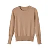 Suéter de Punto Básico Multicolor de Cuello Redondo para Mujer, Moda Europea y Americana Transfronteriza, Nuevo y Elegante 2026 8851172