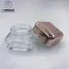 Nueva botella de vidrio cosmético 120ml botella para tónico de cuidado de la piel 50g crema crema loción botella secundaria esencia