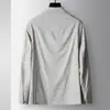 Chaqueta para Hombre Temporada Primavera y Otoño 2026 Cuello Solapa Cremallera Estilo Ropa de Trabajo para Jóvenes y de Mediana Edad, Abrigo Delgado Casual de Negocios de Lujo Ligero