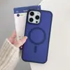 Capa de Celular iPhone 17 Aplicável em Fronteiras, Capa Transparente Fosca com Sensação de Pele, Capa Protetora Magnética Espessa 16E Apple 2.5