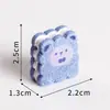 Dibujos Animados Lindos Juguete de Comida Artificial Sándwich de Oso Galleta Adornos de Resina Accesorios de Decoración DIY Adornos Pequeños de Escritorio