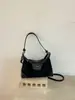 Bolso de Ante Retro Bajo el Brazo para Mujer 2026 Nuevo Otoño Casual Bolso de Hombro Único Bolso Cruzado Bolso de Commute Melange