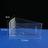 Copo Descartável Quadrado de Farelo de Madeira Copo para Mousse com Tampa Copo para Pudim Copo para Sour Copo Plástico Transparente Copo para Tiramisu
