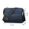 Al por mayor transfronterizo Bolso de hombro de nuevo estilo para hombre Bolso cruzado casual horizontal para hombre Mochila pequeña impermeable para hombre