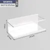 Tablero Perforado Negro de Metal para Habitación de E-sports Estante de Pared Escritorio de Computadora Tablero de Montaje en Pared Decoración de Almacenamiento Estante de Exhibición