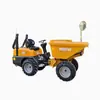 Fabricante de camión volquete de carga frontal agrícola, camión de carga y transporte hidráulico con caja volquete giratoria