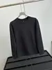 ¡Cielo estrellado de terciopelo de lana y seda! ¡Cálido y transpirable! Nueva colección de otoño: sudadera casual y versátil de color liso para hombre con cuello redondo