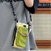 Bolsa de Almacenamiento, Bolsa Ligera de Secado Rápido para Taza de Agua, Bolso Pequeño de Hombro Estilo Japonés de Nylon 2025, Bolso Pequeño Casual para Teléfono Móvil, Monedas, Auriculares