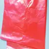 Bolsa plana vermelha de PE, saco de embalagem de baixa pressão, saco plástico colorido, bolsa plana azul antiestática, filme em rolo de PE