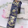 2.5 Ancho Láser Bronceado Póker Bar Pocker Hecho a Mano Cinta Cinta Lolita Bolsa de Dolor Material