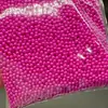 4mm Alto Brilho Não Poroso Pérola Imitação Acessórios para Roupas Acessórios DIY Contas Soltas Coloridas Bolhas Contas Atacado