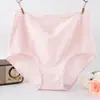 Calcinha jacquard de algodão puro cintura alta plus size para mulheres plus size 100kg para uma sensação confortável. Enviado em 24 horas