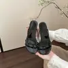 Sandálias de Plataforma Versáteis e Fashion da Ojrz para o Verão, Novas Chinelas Flat Antiderrapantes Estilo Coreano Sapatos de Salto Alto para Mulheres