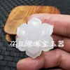 Colgante de Jade Blanco de Hotan, Xinjiang, Col de Jade, Colgante de Jade Calcita, Calabaza, Dragón Fénix Pixiu Delfín, Colgante de Jade