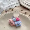 Nuevo Estilo Coreano Otoño e Invierno Estrella de Cinco Puntas Bola de Pelo Pasador para Niños Hecho a Mano Tela Clip para Flequillo Lateral Roto Dulces Accesorios para el Cabello