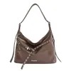 Bolso tote de gran capacidad estilo retro europeo y americano, nuevo modelo 2026, bolso de hombro y cruzado versátil de alta gama para el trabajo
