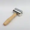 Rueda de Prensado de Cuero de 4 cm en Stock, Nuevo Modelo Bordeadora de Rueda de Prensado de Cuero, Rodillo de Alta Resistencia para Aplanar Cuero