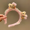 Diadema de Pingüino de Peluche Lindo para Otoño e Invierno, Cabeza de Pez, Celebridad de Internet Femenina, Cara de Dibujos Animados, Para Lavado de Cara, Maquillaje, Presionar el Cabello, Diadema Nueva, Pasador de Pelo, Diadema
