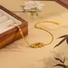 Pulsera de Cuentas de Transferencia con Hebilla de Herradura para Mujer, Nicho de Moda, Exquisito y de Alta Gama con Diseño de Circonita Micro-pavimentada, Joyería de Mano de Lujo Ligero