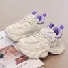 Zapatillas versátiles para niñas 2026 primavera y otoño nuevos zapatos de papá para niños zapatos de correr transpirables antideslizantes para niños mayores