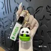Chaveiro panda fofinho estilo chinês em bambu, pingente fofo de pelúcia, decoração de bolsa, pequeno presente criativo da moda atacado