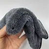 Toalha Absorvente Trançada Torcida para Lavagem de Carro, Absorvente Espesso e Forte, Sem Marcas, Sem Fiapos, Toalha Absorvente de Água para Limpeza de Carro