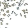 Arte de Uñas Diamante de Forma Especial de Fondo Plano Nuevo K9 Imitación Huazi Perforado Blanco Marquise Rombo Joyería de Diamantes para Uñas Venta al por Mayor