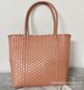 Comércio exterior exportação grande capacidade bolsa de palha tecida à mão Tote moda simples bolsa de ombro bolsa de estudante cesta portátil bolsa de praia