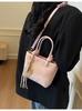 Bolsas Pequeñas de Moda Transfronterizas para Mujer, Populares en 2026, Nuevos Bolsos Cruzados Versátiles, Bolsos de Mano Tipo Cubo para Mujer