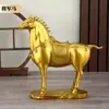 Enfeite de Cavalo de Bronze, Cavalo do Zodíaco, Cavalo de Cobre, Símbolo de Sucesso, Cavalo Galopante, Artesanato para Decoração de Casa Sala de Estar Escritório