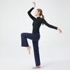 Desconto de liquidação ~ Outono Novas calças de prática de dança moderna Calças de dança de algodão soltas em tubo reto Calças masculinas e femininas