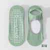 Calcetines de Yoga de Algodón para Niños Antideslizantes para Piso Interior Calcetines Deportivos Profesionales de Pilates Tipo Barco para Danza sin Costuras Calcetines Cortos