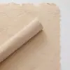Novo Papel de Presente para Buquê do Festival Qixi, Arte Floral, Papel Dongba Retro Rasgado à Mão, Embalagem para Presente de Flores, Materiais DIY Feitos à Mão