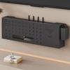 Estante de Pared para TV Wifi Montado en la Pared para Colocación de Decodificador, Router, Caja de Almacenamiento, Soporte de Montaje Sin Perforaciones