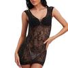 TZ81 transfronterizo para mujer con diamantes calientes brillante sexy ropa interior de red bodystocking lencería