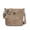 Bolsa Feminina Transfronteiriça 2026 Nova Estilosa Bolsa Saco de Couro Macio Grande Capacidade para Mães de Meia-idade Bolsa Feminina de Ombro Único Transversal