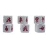 Fábrica direta mahjong acessórios Sudeste noroeste cor direção vento dados acrílico direção dados jogo dados