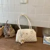 Elegante bolso de hombro acolchado para mujer, nicho, bolso de mano simple y elegante, bolsa tote de gran capacidad para ir al trabajo, bolso tipo almohada