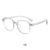 Armazones para Gafas de Diseño Exclusivo en Stock de Fábrica, Gafas sin Graduación con Bloqueo de Luz Azul, Armazones para Gafas Ultra Ligeros de Tr90, Modernos y Versátiles