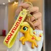 Llavero Personalizado de Dibujos Animados My Little Pony, Lindo Colgante de Pony Arcoíris para Mochila, Accesorios para Llavero de Coche al por Mayor