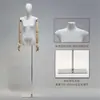 Maniquí Modelo Hombre Pecho Plano Estilo Coreano Maniquí Femenino para Tienda de Ropa Maniquí para Escaparate Soporte de Exhibición de Cuerpo Completo