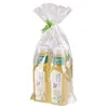 Sacola de Presente Plástica 3D Descartável Embalagem Transparente Combo Promocional de Supermercado Saco Especial de Armazenamento Extra Espesso