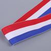 Yongjin Ribbon 0.6-4cm Vermelho e Branco Azul Marinho Tri-color Poliéster Fita Medalha Fita Cinta Vestuário Cinto Decorativo